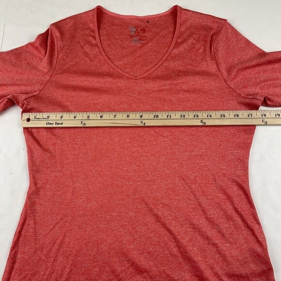 Mountain Hardwear Active T-Shirt Women’s M Long Sleeve Lightweight Polyester - Picture 2 of 7
